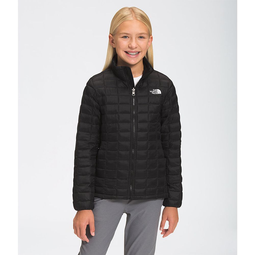 The North Face Jackets Girls Australia - The North Face Thermoball™ Eco Black Snow (NPE-145720)